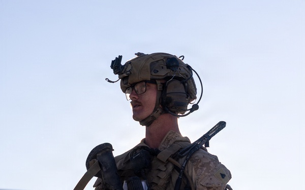 U.S. Marines with Golf Co., 2nd Bn., 1st Marines hold urban platoon assaults