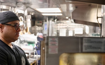 John Finn Prepares Dinner