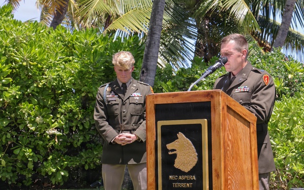 Wolfhounds Honor Mirador’s 22 Years of Service