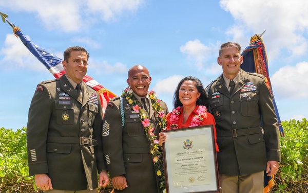 Wolfhounds Honor Mirador’s 22 Years of Service