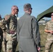 The Kentucky Air National Guard's Contingency Response Group gives National Guard leadership a demonstraion of its air defense system