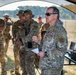 The Kentucky Air National Guard's Contingency Response Group gives National Guard leadership a demonstraion of its air defense system