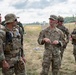 The Kentucky Air National Guard's Contingency Response Group gives National Guard leadership a demonstraion of its air defense system