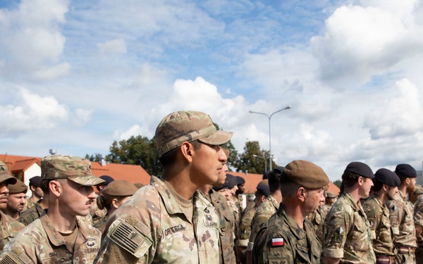 NATO Allies recognized during Masurian Patrol Award Ceremony in Poland