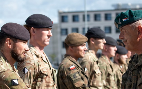 NATO Allies recognized during Masurian Patrol Award Ceremony in Poland