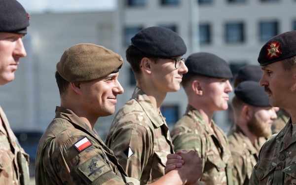 NATO Allies recognized during Masurian Patrol Award Ceremony in Poland