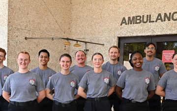 Ten Sailors graduate from NH Jacksonville Emergency Medical Technician Program