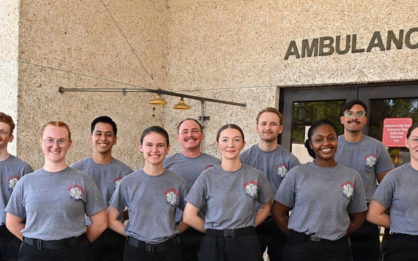 Ten Sailors graduate from NMRTC Jacksonville Emergency Medical Technician Program