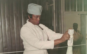 1970s-Production line at Pine Bluff Arsenal.