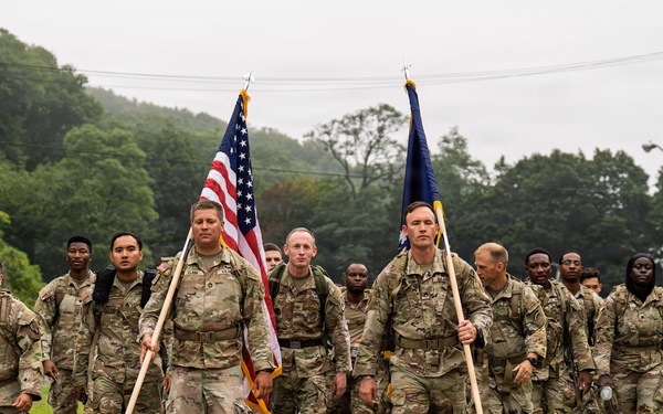 Danish Ruck March at Camp Smith
