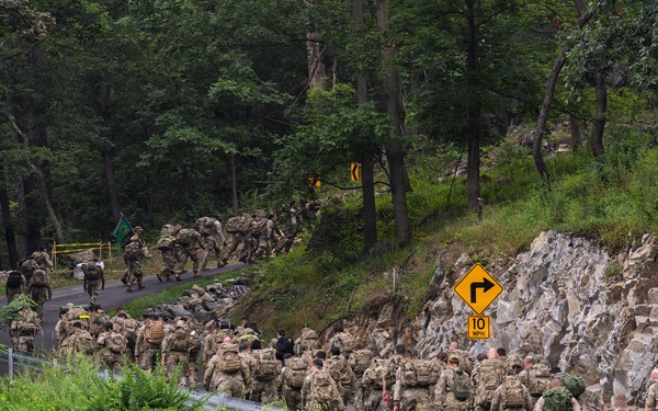 Danish Ruck March at Camp Smith