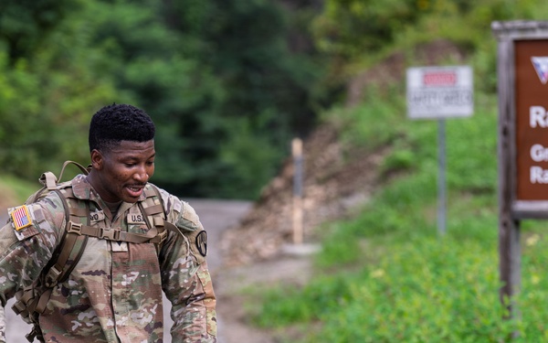 Danish Ruck March at Camp Smith