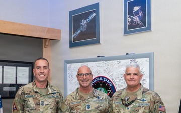 Chief Master Sgt. Of the Space Force John Bentivegna Visit to NSDC