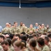 Chief Master Sgt. Of the Space Force John Bentivegna Visit to Schriever