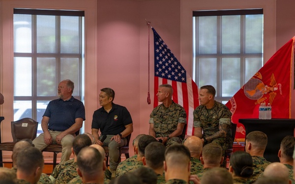 Suicide Awareness and Prevention Town Hall on Marine Corps Base Camp Lejeune