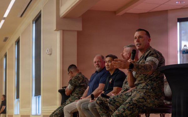 Suicide Awareness and Prevention Town Hall on Marine Corps Base Camp Lejeune