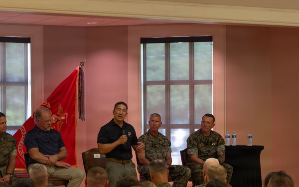 Suicide Awareness and Prevention Town Hall on Marine Corps Base Camp Lejeune