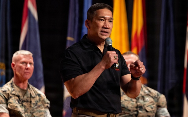 The Honorable Hung Cao, Acting Secretary of the Navy, visits Marine Corps Base Camp Lejeune