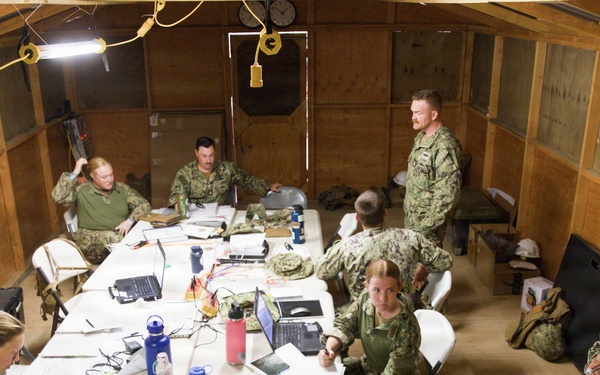 NMCB-4 Seabees Plan Redeployment in Response to Wildfire, FTX 2026