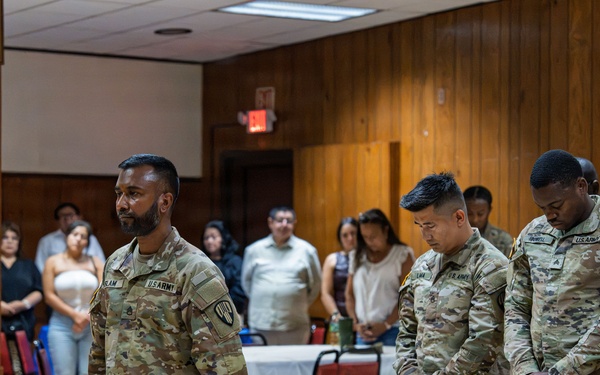14th Finance Company Mobilization Farewell Ceremony