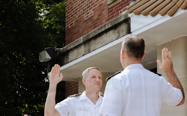 NAVSUP WSS Promotes Supply Officers onboard NSA Philadelphia