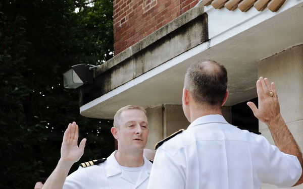 NAVSUP WSS Promotes Supply Officers onboard NSA Philadelphia