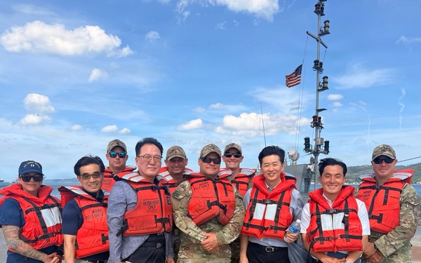 U.S. Coast Guard participates in Combined Joint Logistics Over-the-Shore training exercise with the Republic of Korea