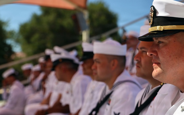 Navy Expeditionary Medicine training center changes command, accelerating ready medical force
