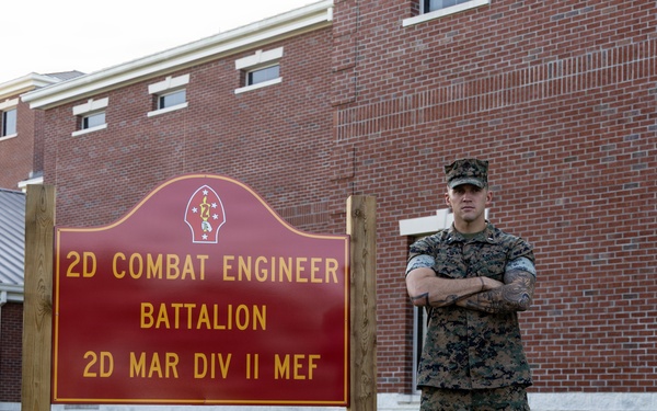More than an Award; Marine Combat Engineer Officer of the Year 2026