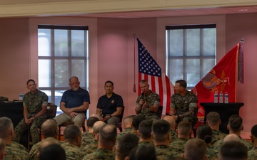 Suicide Awareness and Prevention Town Hall on Marine Corps Base Camp Lejeune