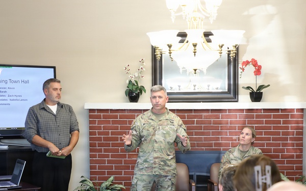 Fort McCoy leaders hold September 2026 housing town hall; dozens attend