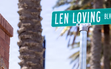 Blount Island Command marks 40 years, renames road for founding commander Len Loving