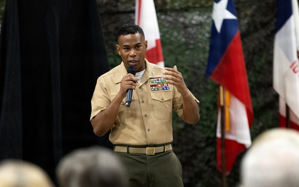 Blount Island Command marks 40 years, renames road for founding commander Len Loving