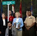 Blount Island Command marks 40 years, renames road for founding commander Len Loving