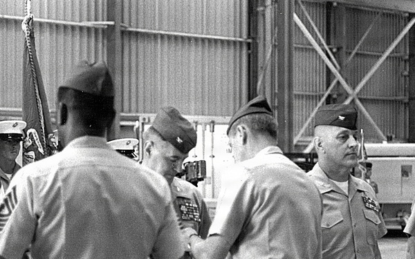 Blount Island Command marks 40 years, renames road for founding commander Len Loving