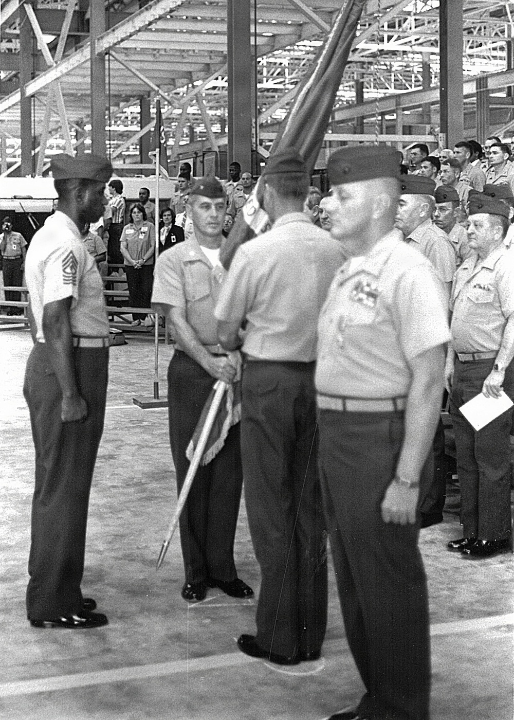 Blount Island Command marks 40 years, renames road for founding commander Len Loving