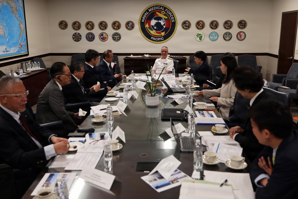 Naval Medical Forces Pacific and Japanese delegation expand bilateral maritime medicine cooperation