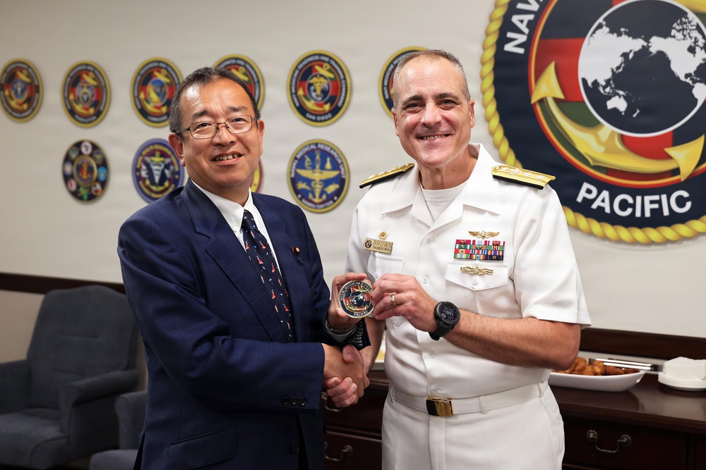 Naval Medical Forces Pacific and Japanese delegation expand bilateral maritime medicine cooperation