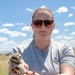 Oregon National Guard Soldiers and civilian employees learn about Eastern Oregon’s Borrowing Owls