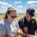 Oregon National Guard Soldiers and civilian employees learn about Eastern Oregon’s Borrowing Owls