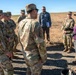 Oregon National Guard Soldiers and civilian employees learn about Eastern Oregon’s Borrowing Owls