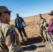 Oregon National Guard Soldiers and civilian employees learn about Eastern Oregon’s Borrowing Owls