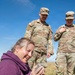Oregon National Guard Soldiers and civilian employees learn about Eastern Oregon’s Borrowing Owls