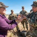 Oregon National Guard Soldiers and civilian employees learn about Eastern Oregon’s Borrowing Owls