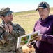 Oregon National Guard Soldiers and civilian employees learn about Eastern Oregon’s Borrowing Owls