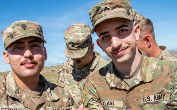 Oregon National Guard Soldiers and civilian employees learn about Eastern Oregon’s Borrowing Owls