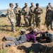 Oregon National Guard Soldiers and civilian employees learn about Eastern Oregon’s Borrowing Owls
