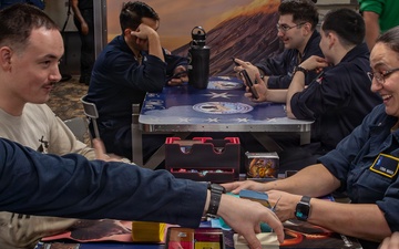George Washington Hosts a Game Night