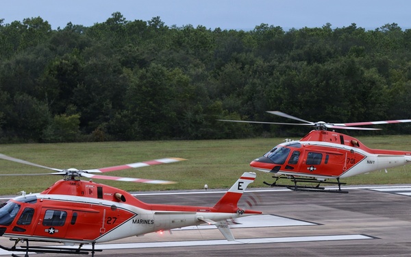 TH-73A Thrashers Conduct Flight Operations Over Pensacola