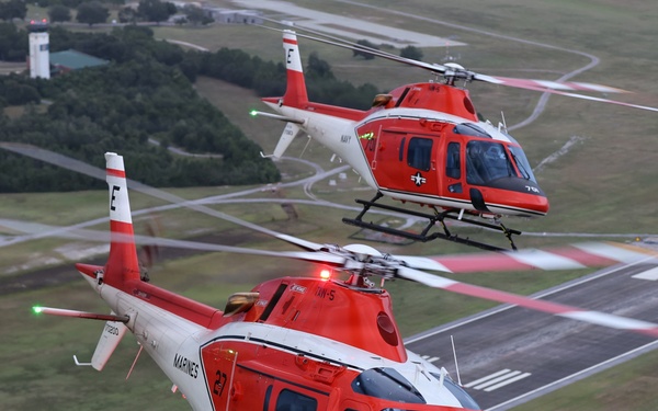 TH-73A Thrashers Conduct Flight Operations Over Pensacola